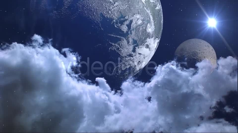 Space Panorama Clouds and Planets Videohive 8056955 Motion Graphics Image 9
