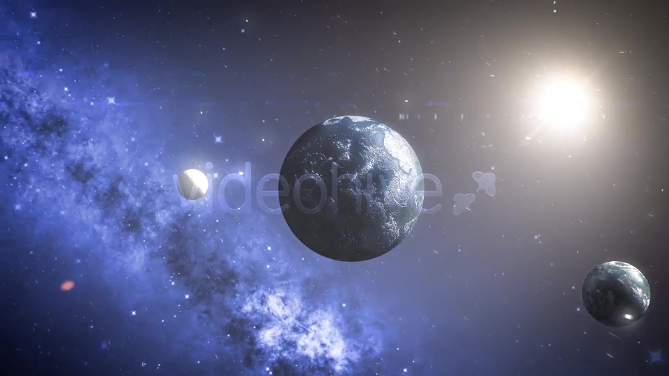 Space Planet Zooming Videohive 8353311 Motion Graphics Image 7