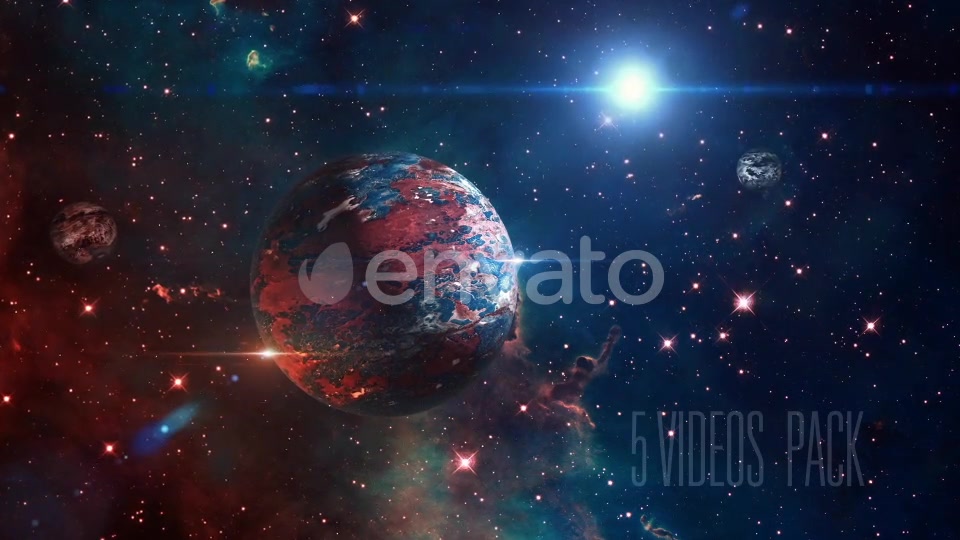Space Planets Pack 1 Videohive 22105715 Motion Graphics Image 12