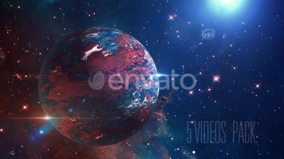 Space Planets Pack 1 Videohive 22105715 Motion Graphics Image 13