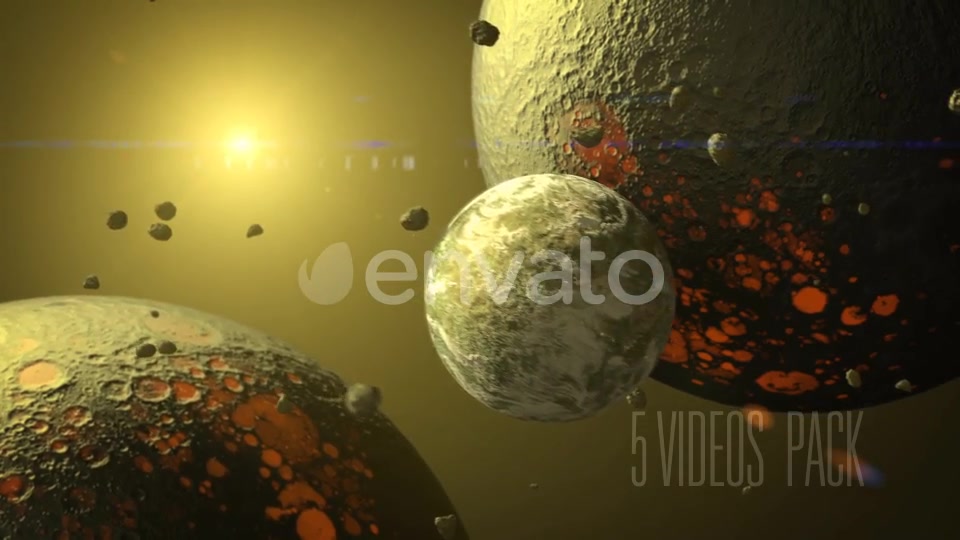 Space Planets Pack 1 Videohive 22105715 Motion Graphics Image 6