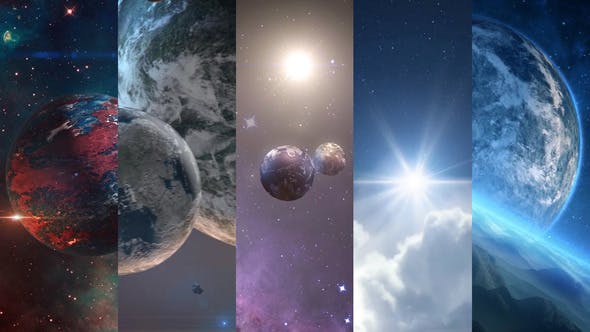 Space Planets Pack 1 - Download Videohive 22105715