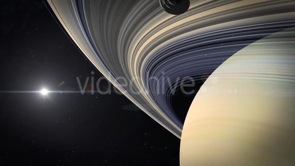 Space Probe Approaching Saturn Videohive 20717974 Motion Graphics Image 3