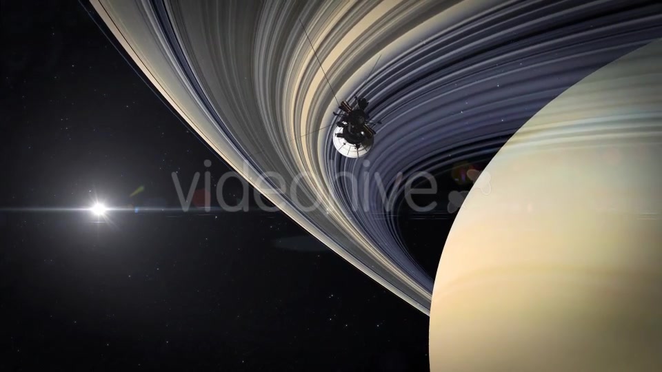 Space Probe Approaching Saturn Videohive 20717974 Motion Graphics Image 6