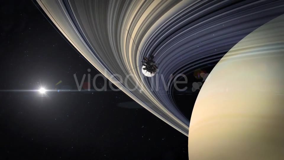 Space Probe Approaching Saturn Videohive 20717974 Motion Graphics Image 7