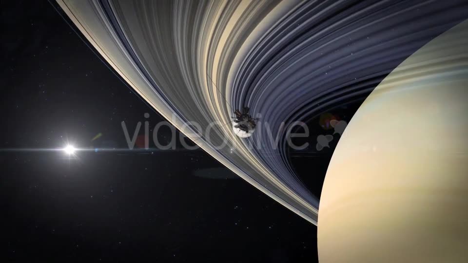 Space Probe Approaching Saturn Videohive 20717974 Motion Graphics Image 8