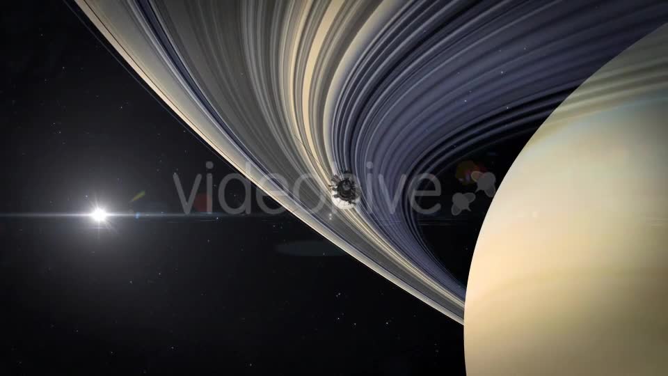 Space Probe Approaching Saturn Videohive 20717974 Motion Graphics Image 9