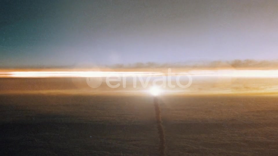 Space Rocket Launching into Space Through the Clouds at Sunset Videohive 24590293 Motion Graphics Image 3