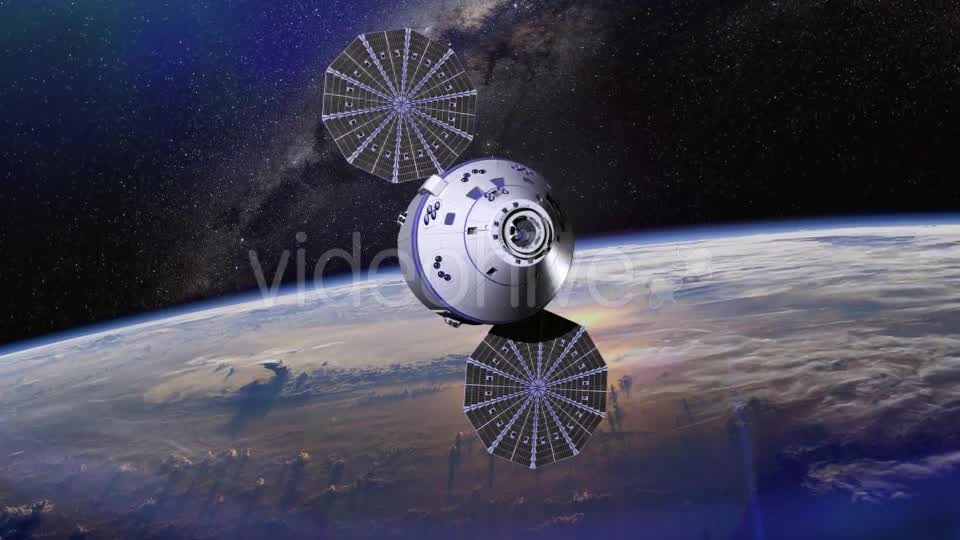 Space Satellite Orbiting The Earth Videohive 12966415 Motion Graphics Image 10