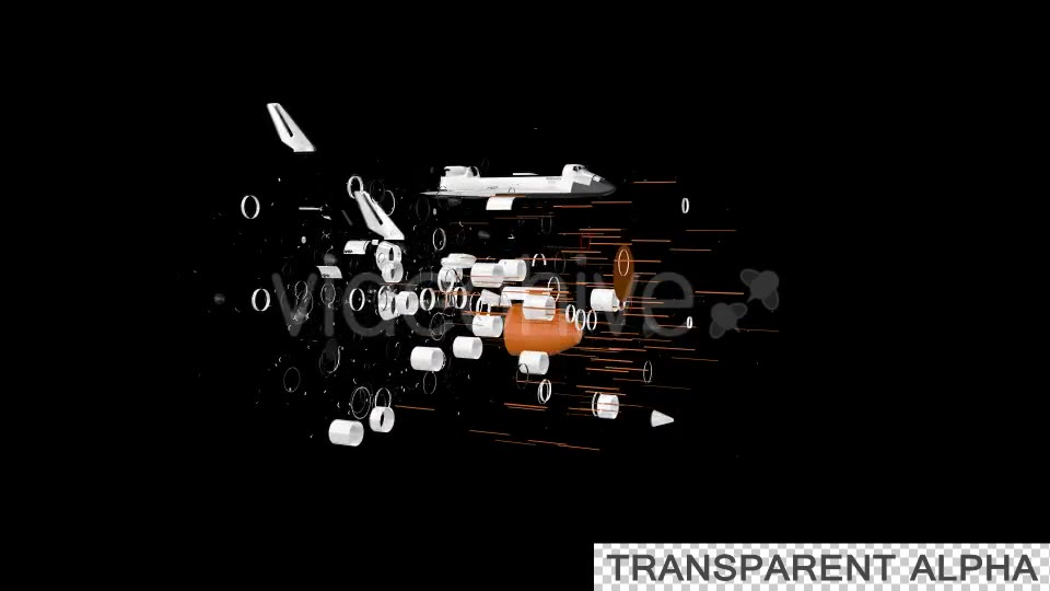 Space Shuttle Discovery Transforming Videohive 19724415 Motion Graphics Image 2