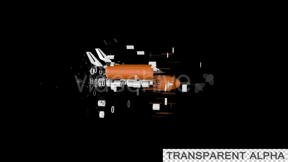 Space Shuttle Discovery Transforming Videohive 19724415 Motion Graphics Image 3