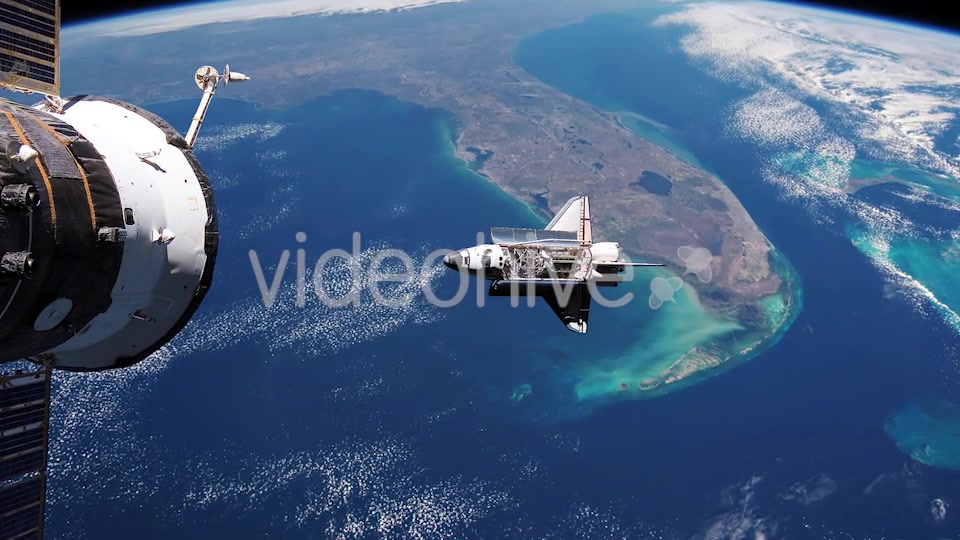 Space Shuttle Orbiting Earth Videohive 19350879 Motion Graphics Image 4