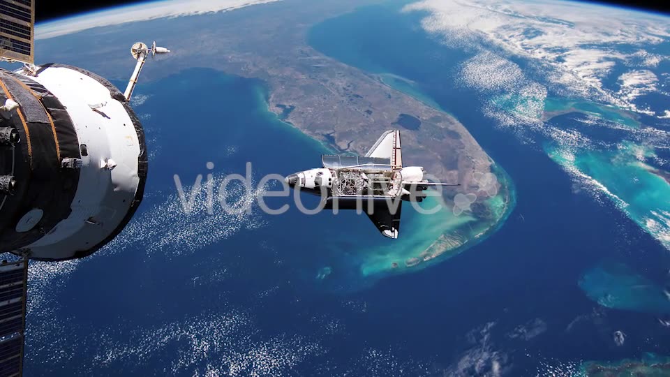 Space Shuttle Orbiting Earth Videohive 19350879 Motion Graphics Image 7