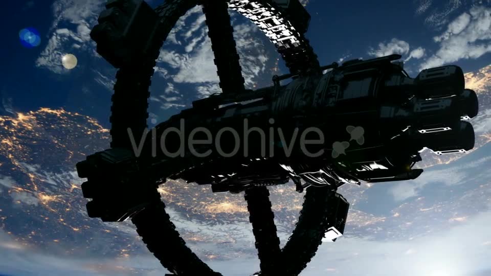 Space Station Orbiting Earth Videohive 19290062 Motion Graphics Image 2
