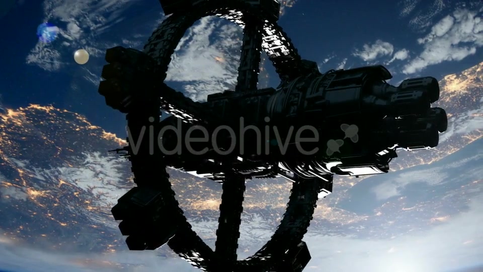 Space Station Orbiting Earth Videohive 19290062 Motion Graphics Image 3