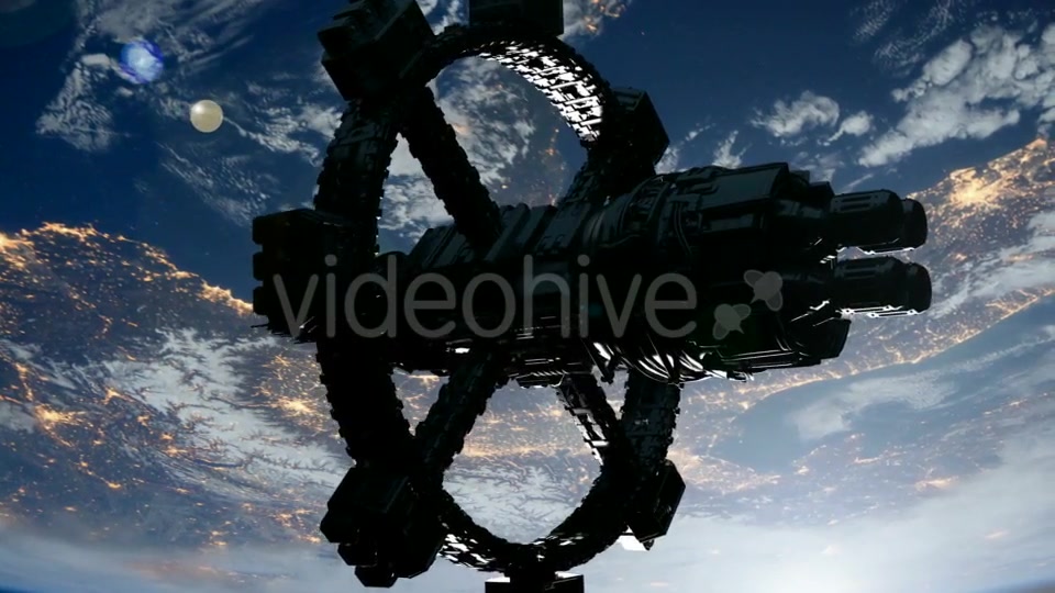 Space Station Orbiting Earth Videohive 19290062 Motion Graphics Image 4