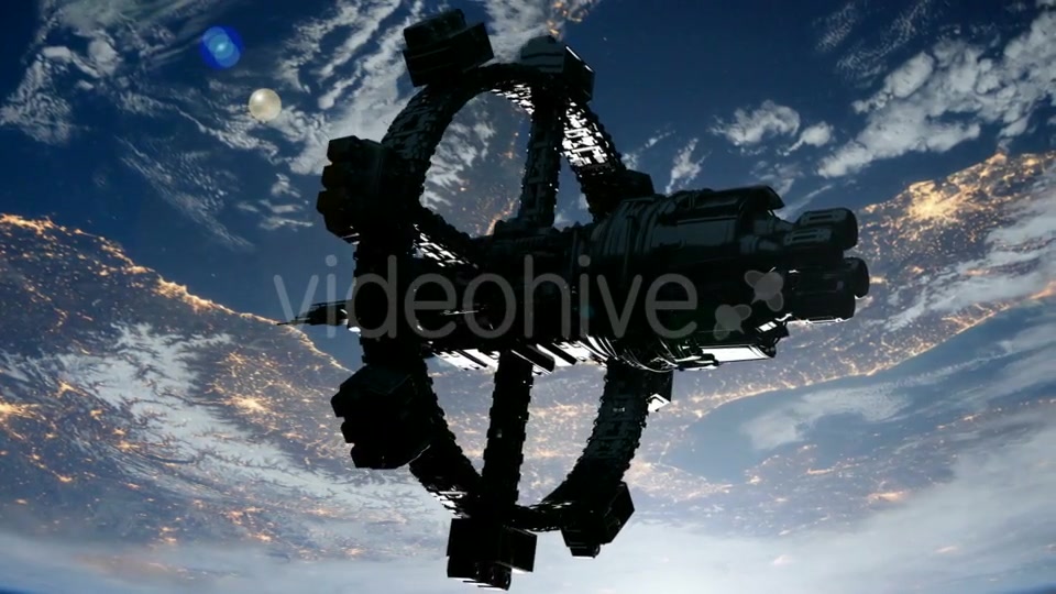 Space Station Orbiting Earth Videohive 19290062 Motion Graphics Image 6