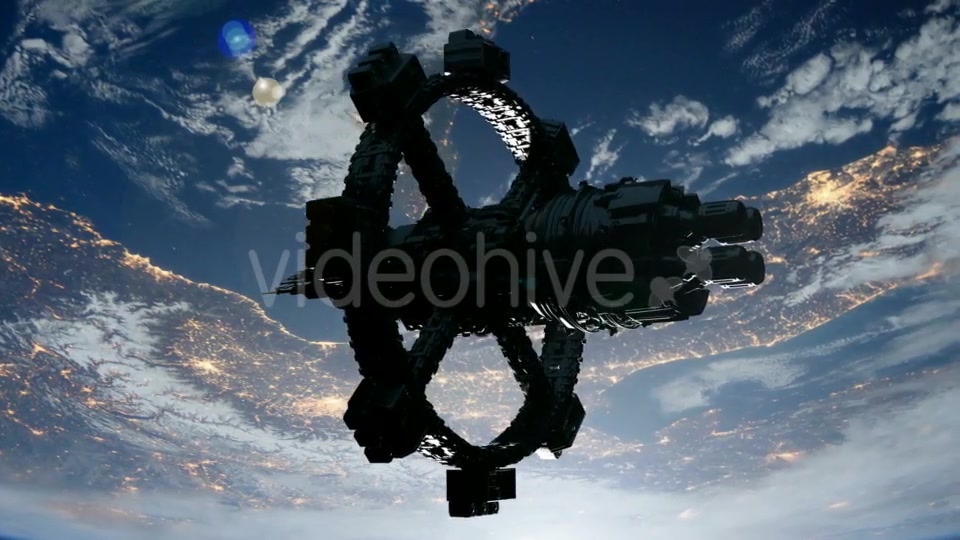 Space Station Orbiting Earth Videohive 19290062 Motion Graphics Image 7