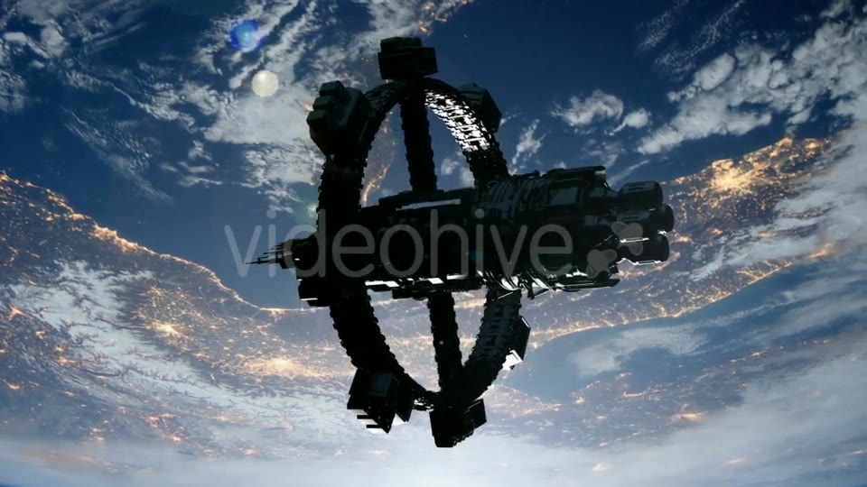 Space Station Orbiting Earth Videohive 19290062 Motion Graphics Image 8