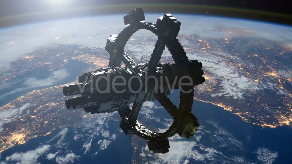 Space Station Orbiting Earth Videohive 19290085 Motion Graphics Image 5