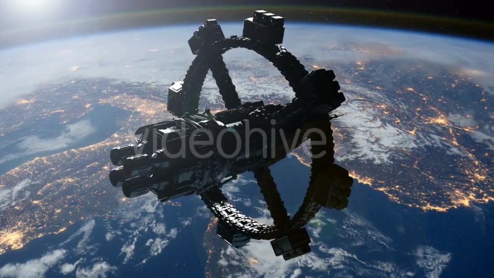 Space Station Orbiting Earth Videohive 19290085 Motion Graphics Image 7