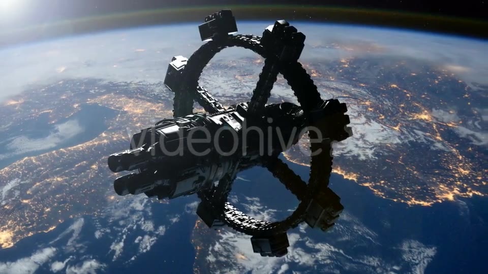 Space Station Orbiting Earth Videohive 19290085 Motion Graphics Image 8