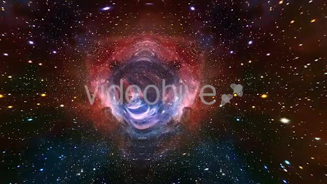 Space Travel Fly Through Galaxy 4K Videohive 20808803 Motion Graphics Image 1