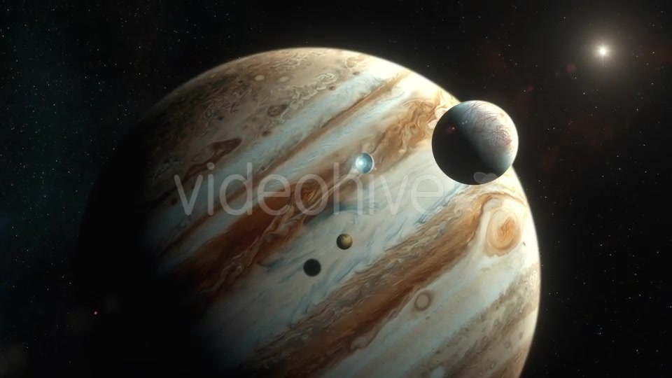Spaceship Approaching Jupiter Videohive 19264871 Motion Graphics Image 7