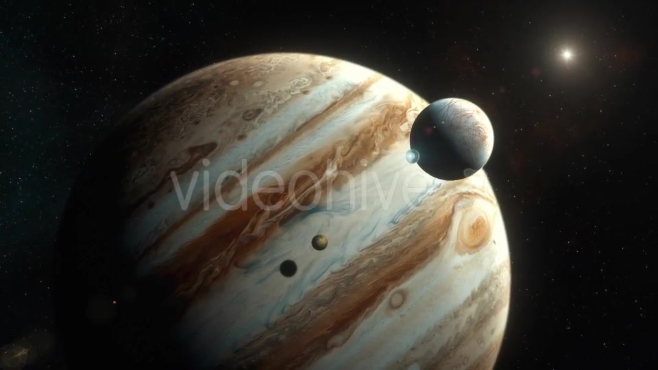 Spaceship Approaching Jupiter Videohive 19264871 Motion Graphics Image 8