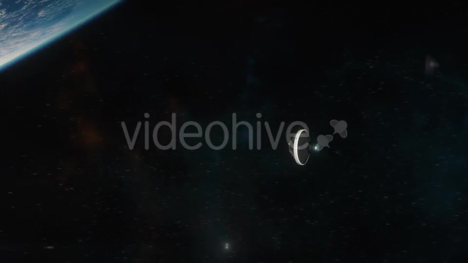 Spaceship Arriving at Earth Videohive 19267746 Motion Graphics Image 6