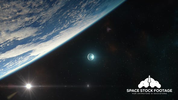 Spaceship Arriving at Earth - Videohive Download 19267746