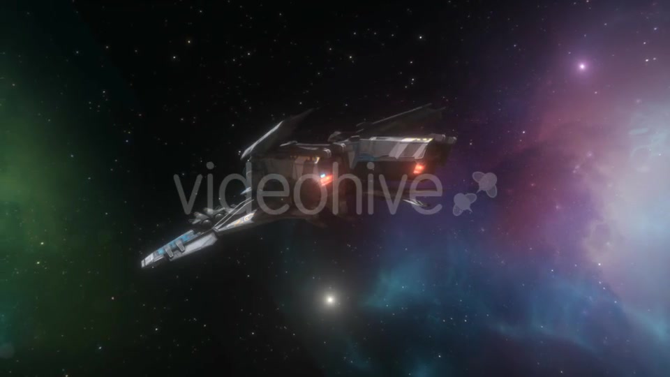 Spaceship Moving Off Videohive 16364608 Motion Graphics Image 3