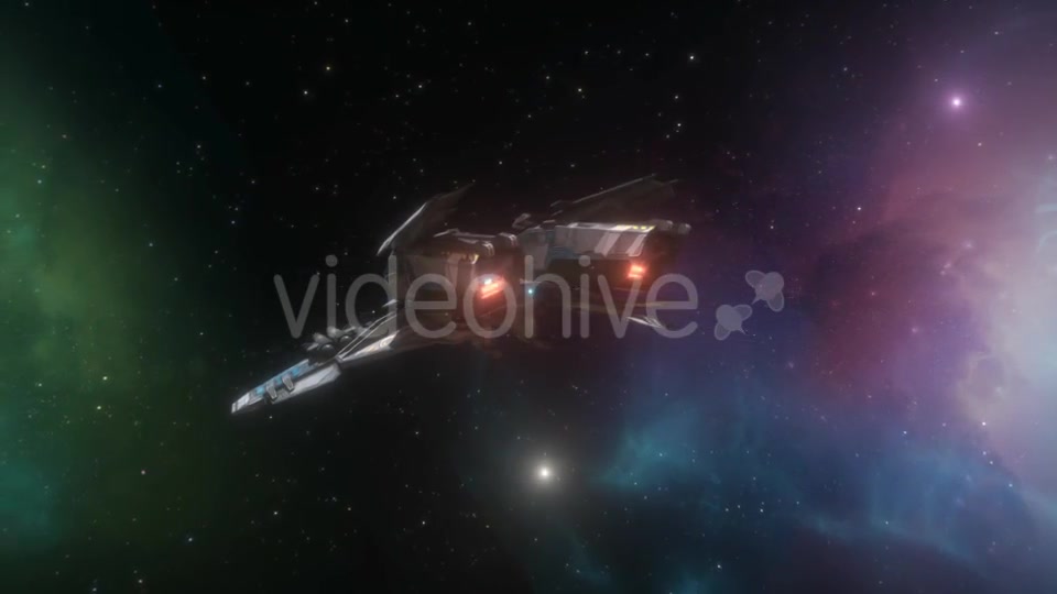 Spaceship Moving Off Videohive 16364608 Motion Graphics Image 4