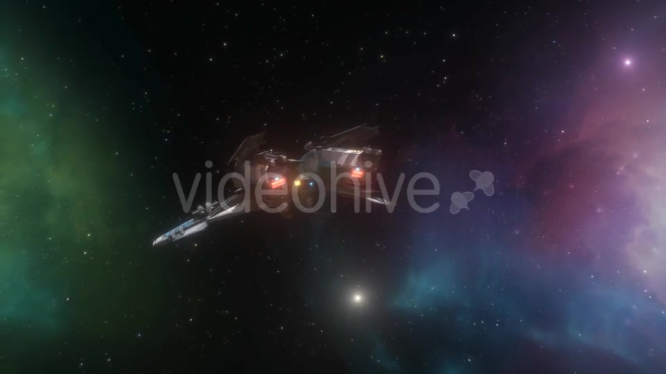 Spaceship Moving Off Videohive 16364608 Motion Graphics Image 5