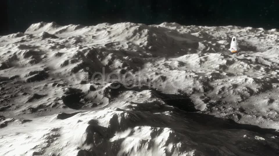 Spaceship on the Surface of the Moon 2 Videohive 21374413 Motion Graphics Image 1