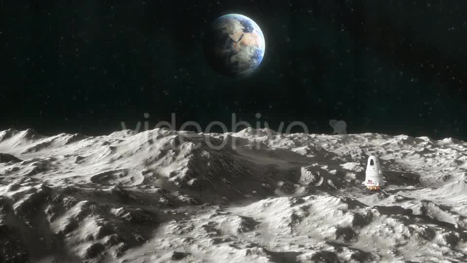 Spaceship on the Surface of the Moon 2 Videohive 21374413 Motion Graphics Image 8