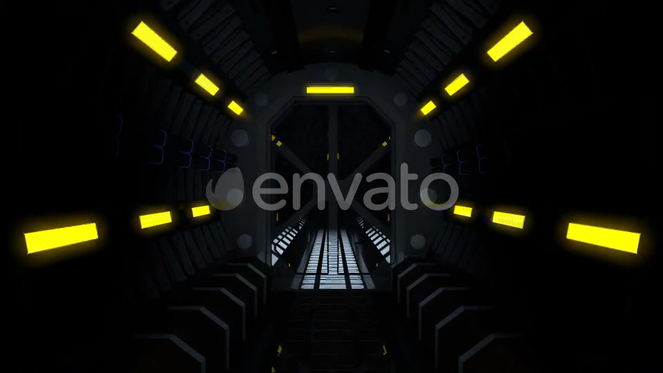 Spaceship Tunnel Videohive 21952399 Motion Graphics Image 3