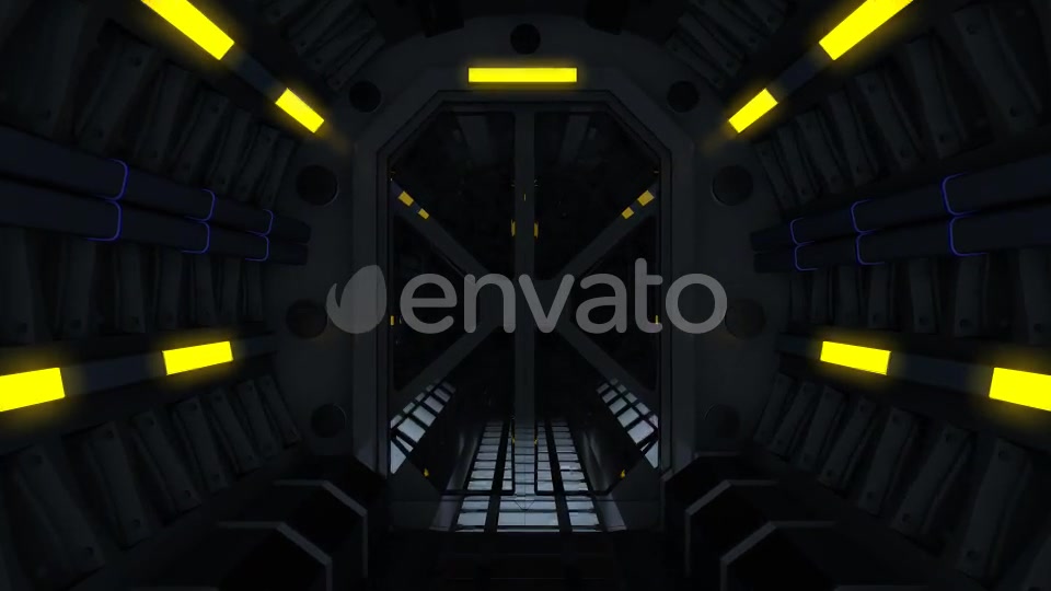 Spaceship Tunnel Videohive 21952399 Motion Graphics Image 5