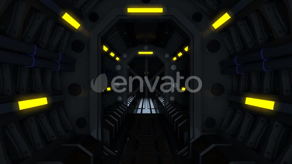 Spaceship Tunnel Videohive 21952399 Motion Graphics Image 6