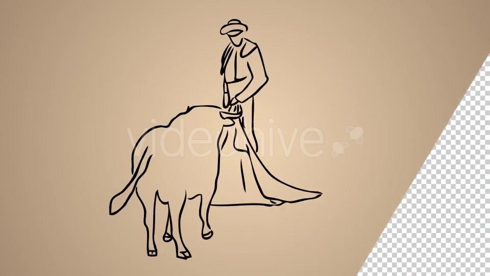 Spanish Hombre Bullfighting Videohive 20755911 Motion Graphics Image 5