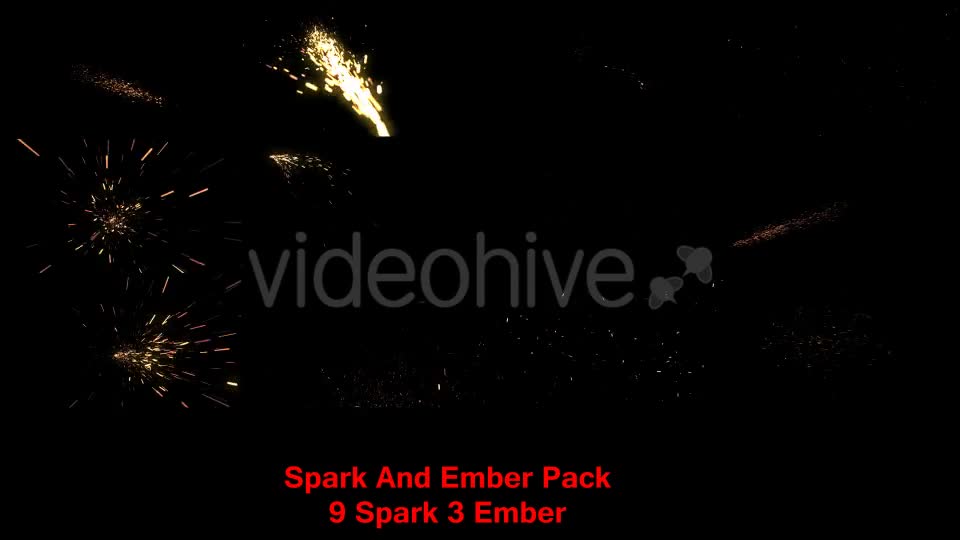 Spark And Ember Pack Videohive 17556012 Motion Graphics Image 1