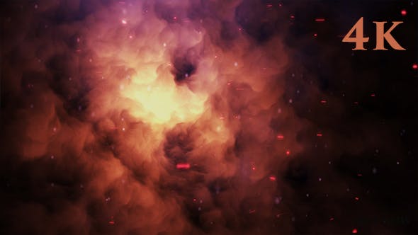 Spark and Smoke Particle Background - 20038028 Videohive Download