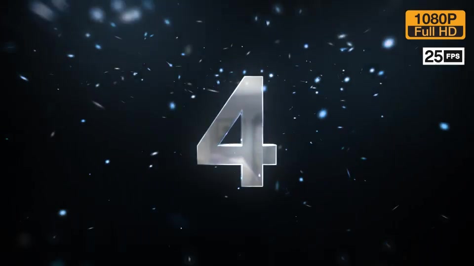 Sparking Countdown Videohive 19165636 Motion Graphics Image 7