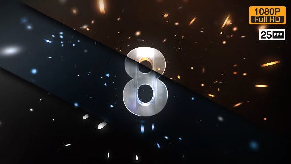 Sparking Countdown - 19165636 Videohive Download