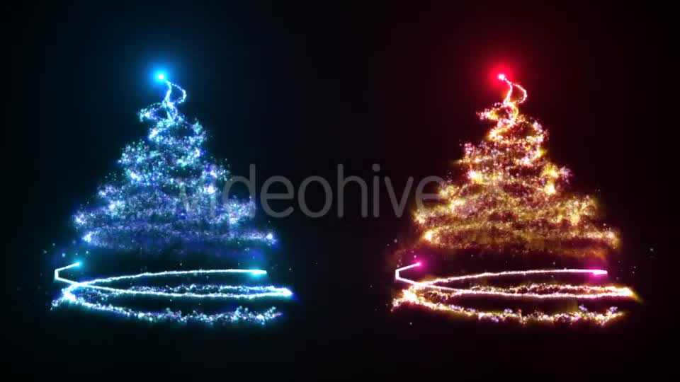 Sparkling Christmas Tree Videohive 20947715 Motion Graphics Image 1