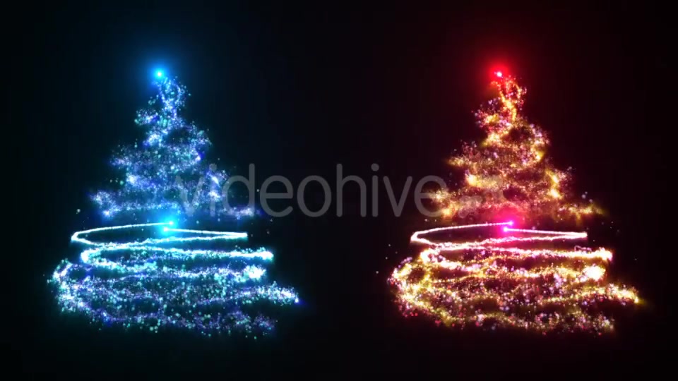 Sparkling Christmas Tree Videohive 20947715 Motion Graphics Image 4