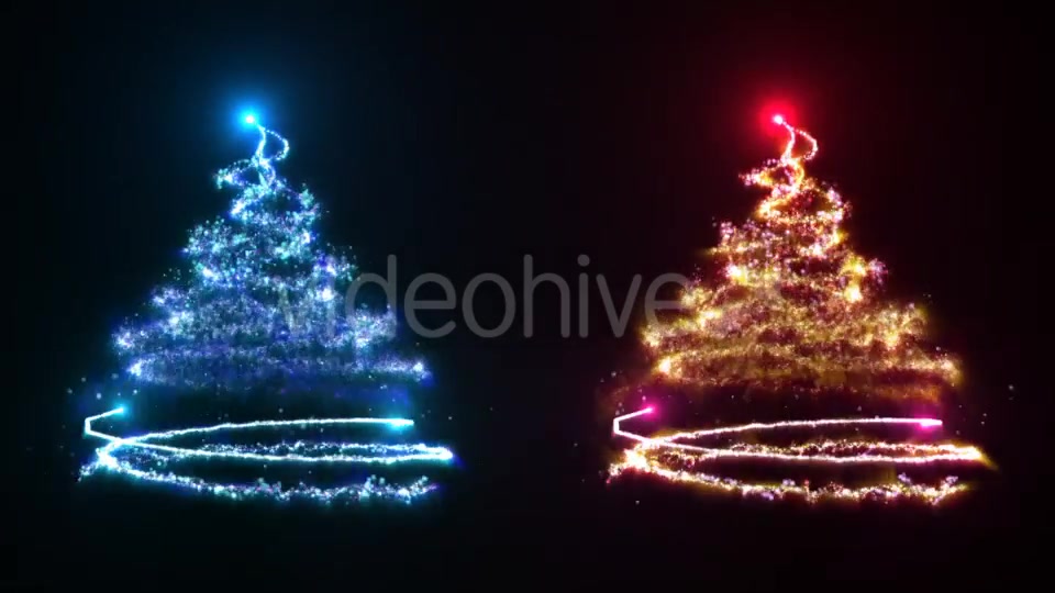 Sparkling Christmas Tree Videohive 20947715 Motion Graphics Image 6