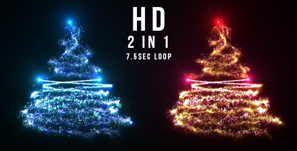 Sparkling Christmas Tree - Download Videohive 20947715