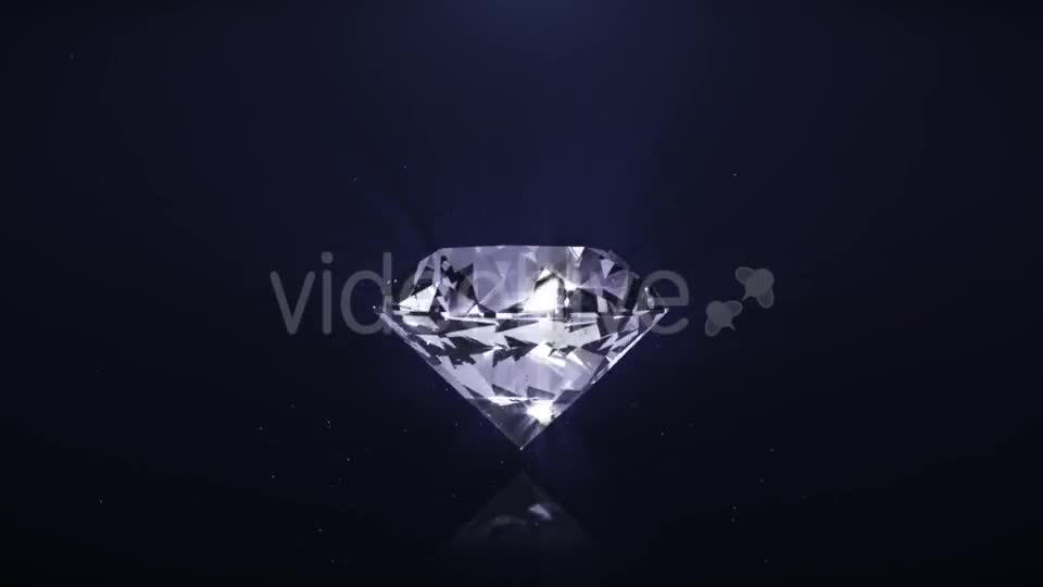 Sparkling Diamond Fly Off with Diamonds Videohive 19461160 Motion Graphics Image 1