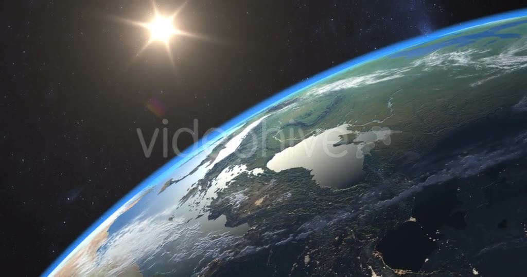 Spectacular Sunset Over Earth Videohive 21315387 Motion Graphics Image 2